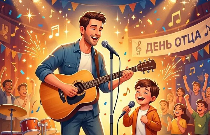 Приглашаем на концерт, посвящённый Дню отца! 