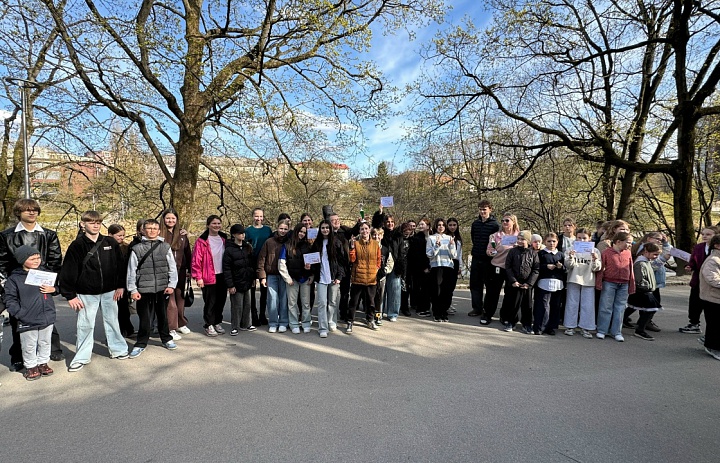 Массовый забег ко Всемирному дню здоровья!