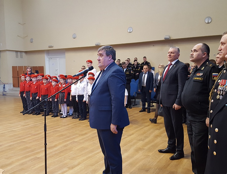 Посвящение в ряды ЮНАРМИИ учащихся школ города