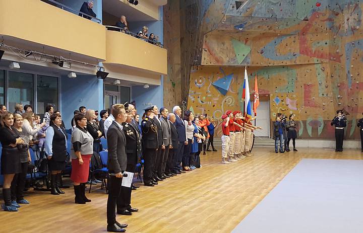 Посвящение в ряды ЮНАРМИИ