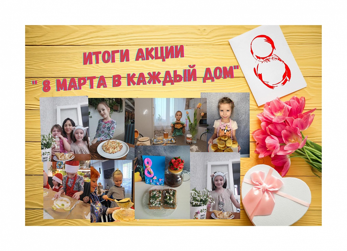Итоги Акции «8 Марта в каждый дом»