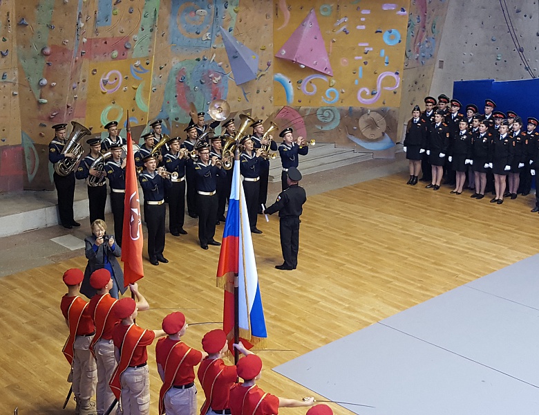 Посвящение в ряды ЮНАРМИИ